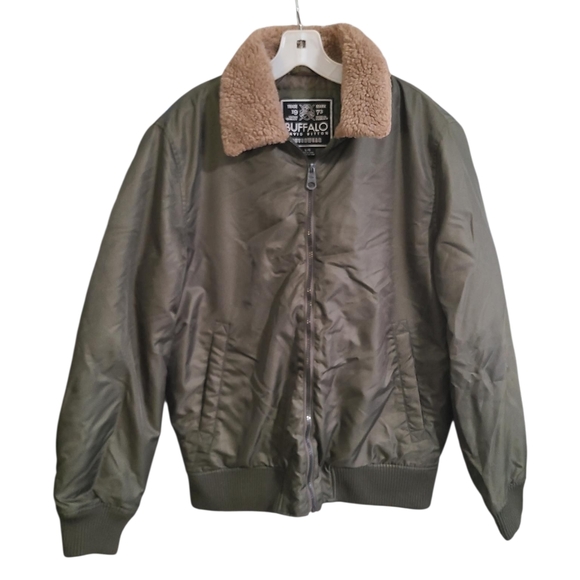 BUFFALO BY DAVID BITTON aviator Jacket L - Picture 1 of 11